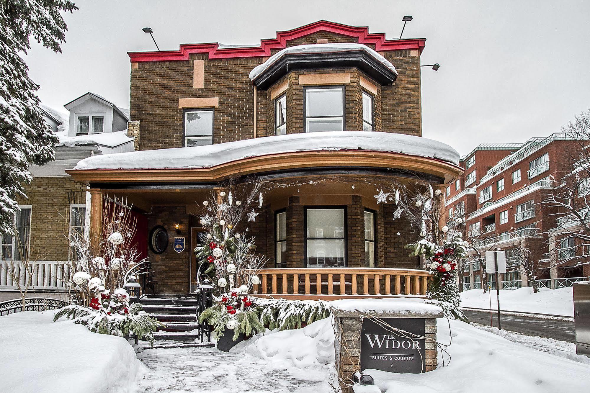 Le Widor Bed & Breakfast Québec Eksteriør bilde